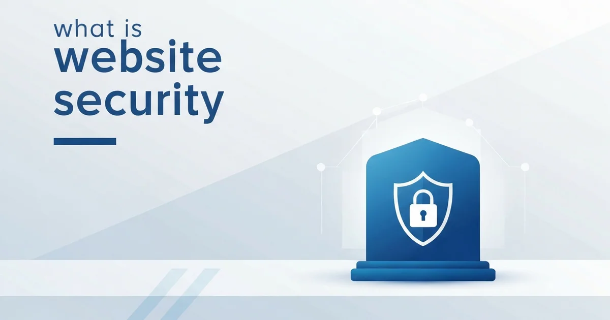 Professional illustration for What is Website Security & Why Your Business Needs It