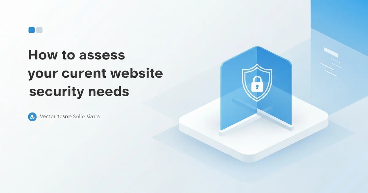 Professional illustration for Assess Your Website Security Needs: Protect Your Business