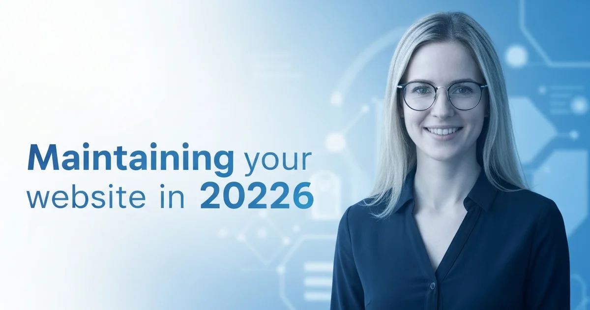 Professional illustration for Website Maintenance 2026: Security for Small Business Success
